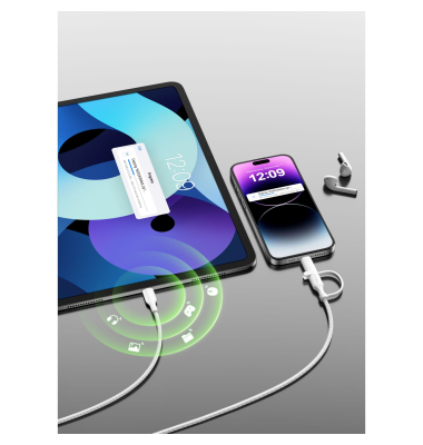 BOOST CHARGE 2-in-1 Kabel USB-CLig.1,5m ws.CAC003hq1.5MWH
