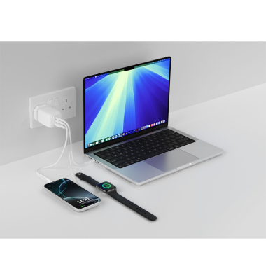 BOOST Charge 100W USB-C Ladeger&auml;t 2xUSB-C1xA WCH016hqWH