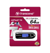 JetFlash 790 64GB USB 3.1 Gen 1 Black