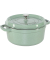 La Cocotte 24cm rund Salbeigr&uuml;n, Gusseisen