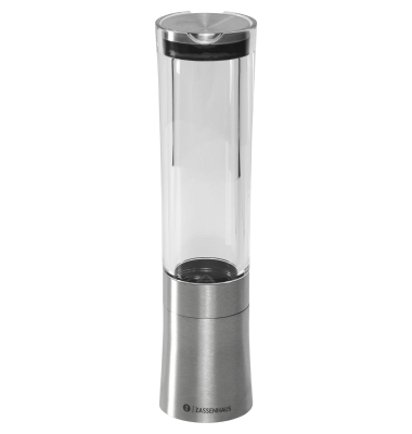 Pfefferm&uuml;hle KOBLENZ Edelstahl Acryl, 21 cm