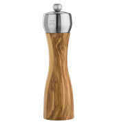 Fidji Pfefferm&uuml;hle 20 cm Olivenholz und Edelstahl
