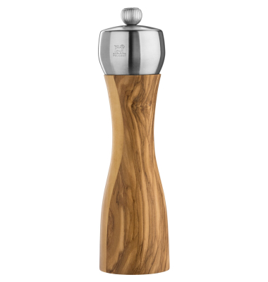 Fidji Pfefferm&uuml;hle 20 cm Olivenholz und Edelstahl