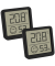 30.5053.01.02 2er Set black Digitales Thermo Hygrometer