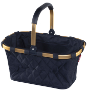 Carrybag rhombus midnight gold