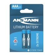1x2 Ansmann Lithium Micro AAA LR 03 Extreme