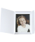 1x100 Daiber Portraitmappen Sprint-Line 15x20cm wei&szlig;