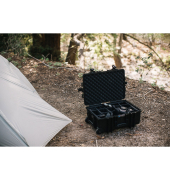 B&W Outdoor Case Type 6700 schwarz mit Facheinteilung