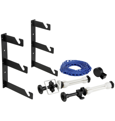 3-fach Hintergrund Wandmontageset