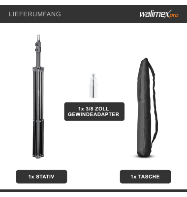 wT-803 Lampenstativ 200 cm