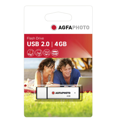 USB 2.0 silver 4GB
