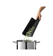 Chop2Pot Plus Faltbares Schneidebrett schwarz