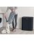 Tota Trio schwarz 90L W&auml;schetrennkorb