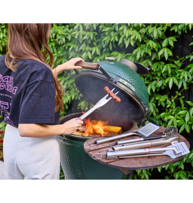 GrillOut res 4-er Grillbesteck-Set Auszie