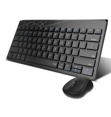 8000M Multi-Mode-Deskset Kabellos, Schwarz