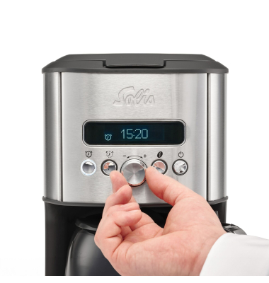 Kaffeemaschine S0250, silber/schwarz