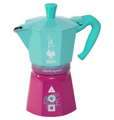 Espressokocher 5393, t&uuml;rkis/pink