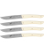 Steakmesser-Set 4-tlg. Color crema