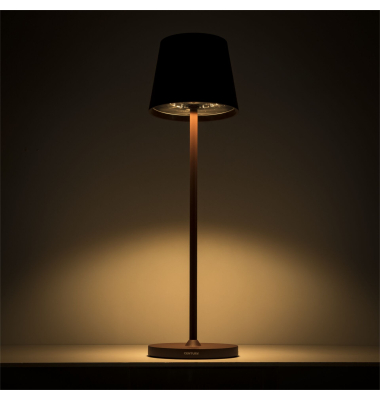 LED Tischlampe LUME Plus corten 2,2W 2700K Dimm. IP54