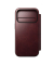 Modern Leather Folio iPhone 17 Pro Burgundy Horween