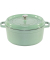 La Cocotte 26cm rund, salbei, Gusseisen