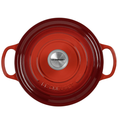 Signature Br&auml;ter rund 24 cm kirschrot