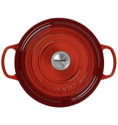 Signature Br&auml;ter rund 26 cm kirschrot