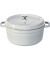 La Cocotte 26cm rund, weisser Tr&uuml;ffel, Gusseisen