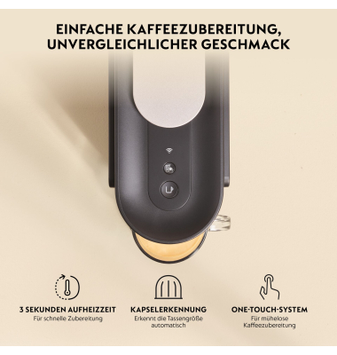 Nespresso XN 9408 Vertuo Up schwarz by Krups