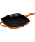 Grillpfanne Gusseisen Quad. Ofenrot 26 cm