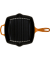 Grillpfanne Gusseisen Quad. Ofenrot 26 cm