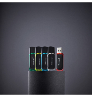 1x5 Intenso Business Line 64GB USB Stick 2.0 farbl.sort.3511595
