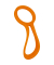 Accessories Bottle Tie, Total Orange