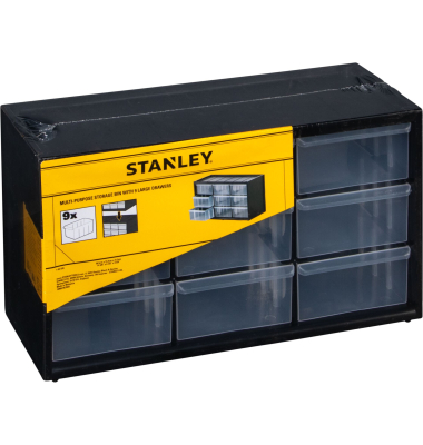 Stanley Kleinteilemagazin mit 9 Schubfächern