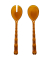 VANITY Salatbesteck Caramel