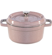 La Cocotte 20cm rund, cherry blossom, Gusseisen