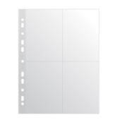 Sammelh&uuml;lle PP 60&micro;m 4-fach A6 transparent