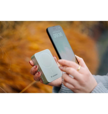 Essential Power Bank magn.wirel. 20000mAh gr&uuml;n 32224