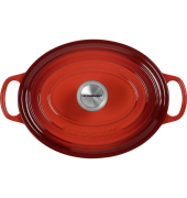 Signature Br&auml;ter Kirschrot Oval 33 cm