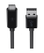 USB-Kabel F2CU029BT1M-BLK, schwarz