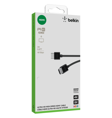 Ultra Highspeed HDMI Kab. 4K HDR, 2m, sw. AV10175bt2MBKV2