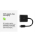 RockStar 3,5mm Audio- und USB-C Ladeadap.schw. NPA004btBK