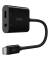 RockStar 3,5mm Audio- und USB-C Ladeadap.schw. NPA004btBK