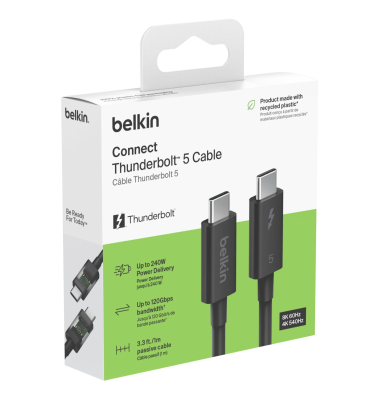 Thunderbolt 5 Kabel 1m passiv 80Gbps 240W INZ005hq1MBK