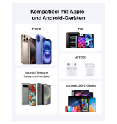 Powerbank BPB027HQBL, blau, 10000 mAh