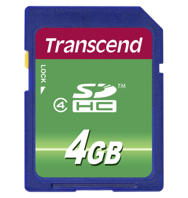 SDHC 4GB Class 4