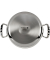 Affinity Bratentopf Edelstahl mit Deckel 24 cm
