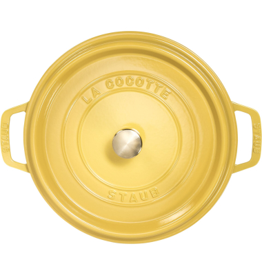 La Cocotte 26cm rund, Citron, Gusseisen