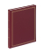 Monza rot 26x30 30 Seiten Selbstklebealb. SK124R