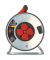 Kabeltrommel 9192330210, 33m, 5-fach, schwarz/blau
